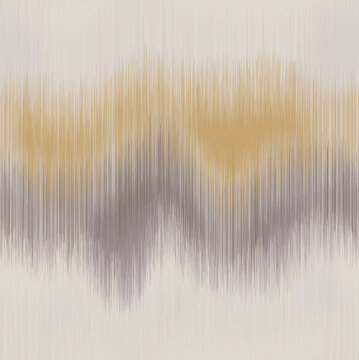 Soft blurry ikat gradient ombre seamless repeat vector pattern in natural terra cotta desert colors. Abstract landscape, ancient weaving. Great for home decor, fashion, stationary.