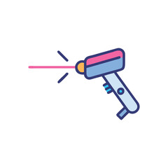  Dynamic Laser Pointer Icon Illustration Design