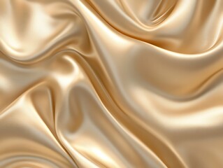 Fototapeta premium Flowing waves of smooth white background, Cream texture abstract background