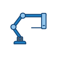  Dynamic Monitor Arm Icon Illustration Design