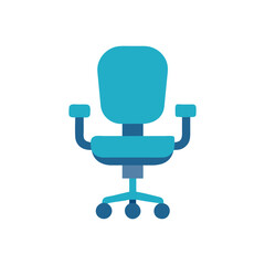  Stylish Office Chair Icon Illustration Design