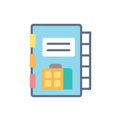  Minimal Office Directory Icon Illustration Design