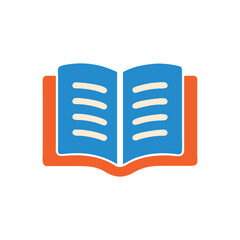  Creative Open Book Icon Illustration Design