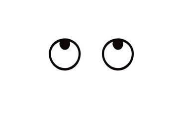 Eyes looking up emoji png 
