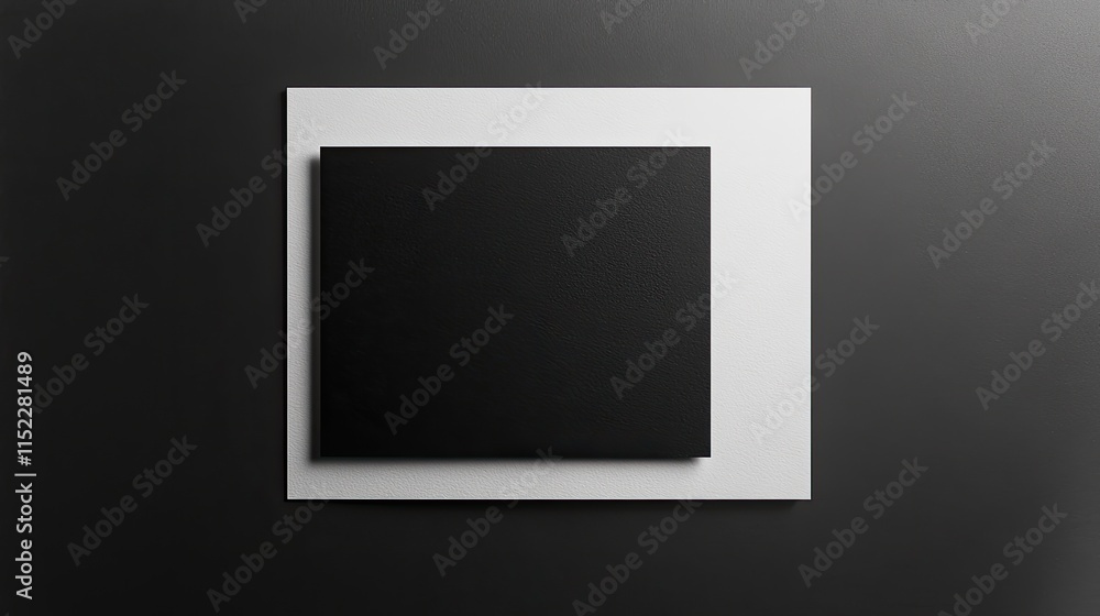 Poster smooth grey paper with a blank surface, offering a timeless and versatile aesthetic for graphic proj