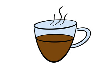 vector illustration of a coffee cup icon cartoon png 