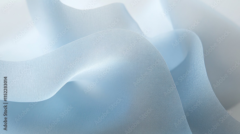 Poster translucent blue tracing paper background with a subtle matte finish and rich tonal depth.