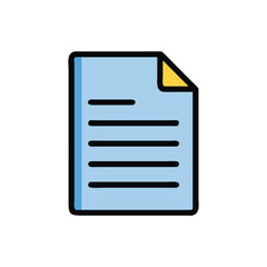  Single Document Icon for Easy Access