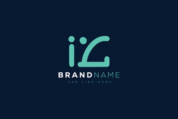 I and L logo design.  IL abstract Letters Logo Monogram. This logo design is the process of creating a visual symbol that represents a brand, company, or individual.
