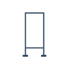  Standing Banner Frame Icon