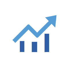  Stock Arrow Up Icon for Financial Growth