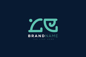 L and E logo design.  LE abstract Letters Logo Monogram. This logo design is the process of creating a visual symbol that represents a brand, company, or individual.