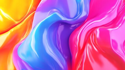 Fototapeta premium Bright and Engaging Abstract Composition of Colors