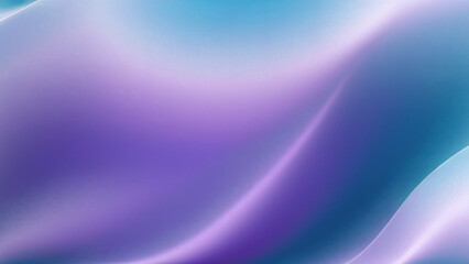 Obraz premium Abstract gradient texture with soft, flowing curves in vibrant blue and purple tones, creating a smooth and serene visual effect.