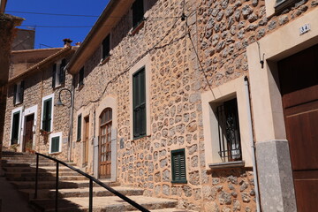 Sonniger Frühsommertag in Port de Soller auf der Spanischen Mittelmeerinsel Mallorca