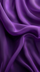 Flowing Purple Fabric Texture Background