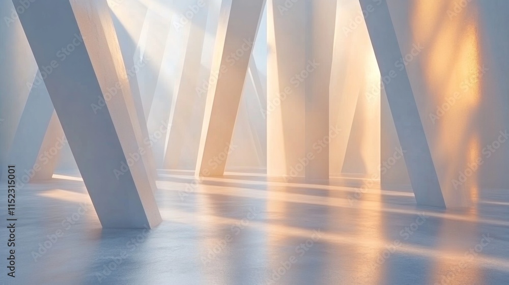 Poster Soft Light in Dynamic Architectural Environment