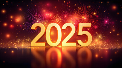Golden 2025 New Year's Eve Celebration