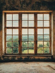 Dilapidated Window View