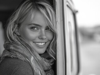 Serene Beauty on Roadside