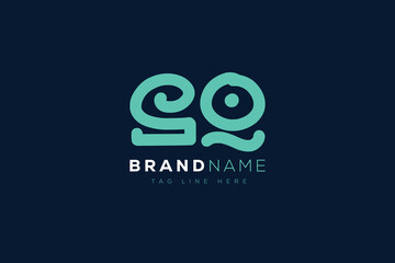 S and Q logo design.  SQ abstract Letters Logo Monogram. This logo design is the process of creating a visual symbol that represents a brand, company, or individual.