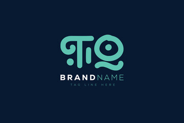 T and Q logo design.  TQ abstract Letters Logo Monogram. This logo design is the process of creating a visual symbol that represents a brand, company, or individual.