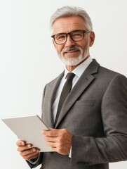 Businessman with Tablet