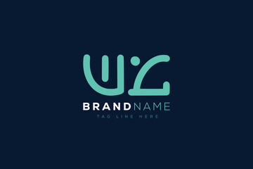 W and L logo design.  WL abstract Letters Logo Monogram. This logo design is the process of creating a visual symbol that represents a brand, company, or individual.