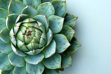 A Detailed Close Up Of A Succulent Plant