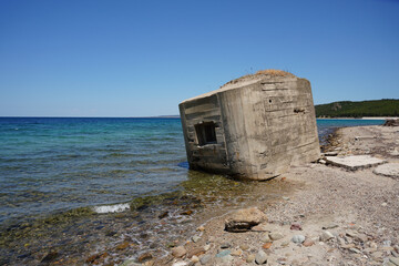 Old Bunker in Gallipoli, Canakkale, Turkiye