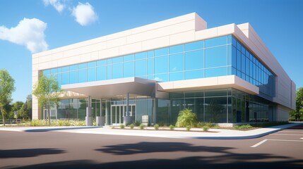 Obraz premium Clinic building 