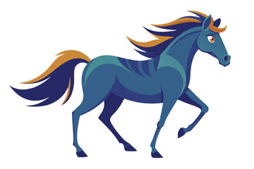  Stunning, healthy horse vector illustration showcasing elegance and vitality