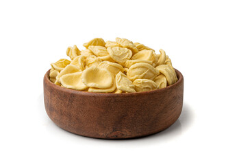 Raw Orecchiette Pasta, Homemade Dry Macaroni, Italian Recchietedde