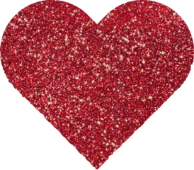 Textured torn heart love paper with glitter, retro vintage elegant shining element scrapbook Collage