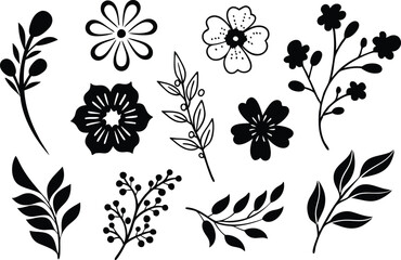High-Quality Vector Flower Designs for Digital Art
