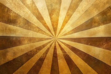 gold sunburst pattern