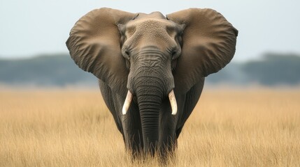 Fototapeta premium Amboseli National Park in Kenya â€“ Elephants