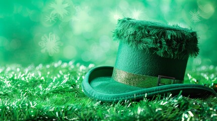 Celebrate stpatrick s day with vibrant green backgrounds and festive cheer all around