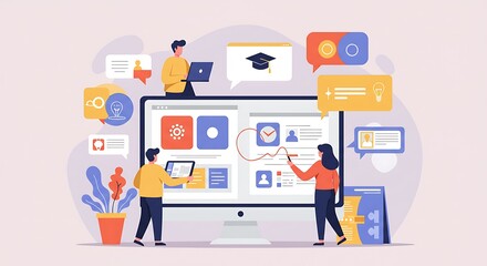 They design and develop online or blended learning programs, ensuring effective delivery of knowledge and fostering a motivating learning environment.