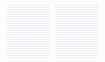 Lined notebook. Background for Collages Design