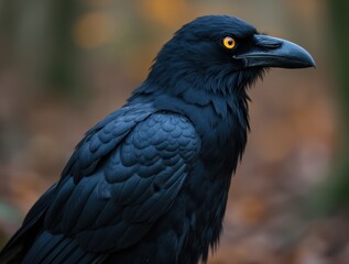 portrait of a raven