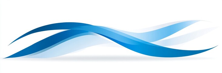 A horizontally oriented banner with a flowing design, employing very dark blue, silver, and light slate gray shades, and featuring fluid curved lines that emulate dynamic waves and curves.