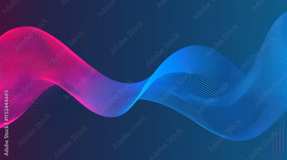 Aufkleber cyber big data transmission. blockchain's data components. connected data streams via network lines.