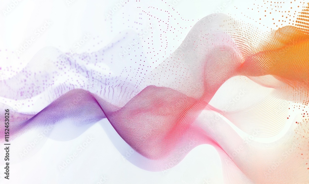 Poster business and big data visualization. abstract technology background. connection structure.
