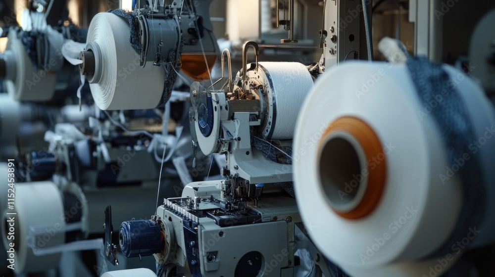 Poster a collection of machines occupying a room, potential use cases include industrial or manufacturing s