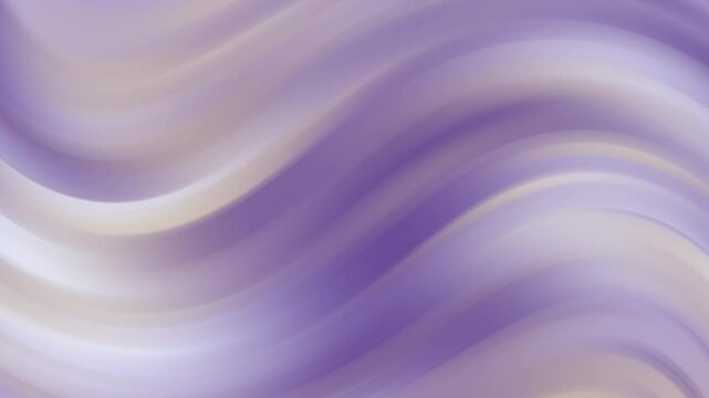 Abstract lavender waves background with soft flowing curves design