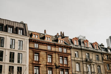 Old city building in Frankfurt