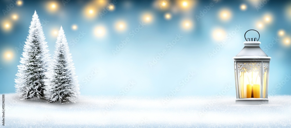 Poster a christmas background featuring a wide angle shot of a fir tree.a festive wide angle image of a fir
