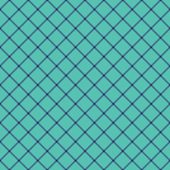 Summer Plaid Check Seamless Pattern - Cute plaid check repeating pattern design