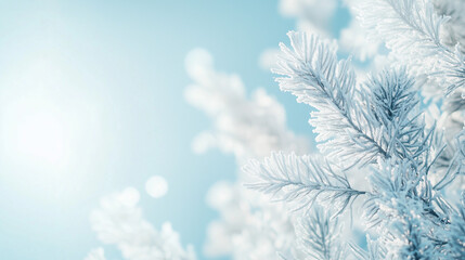 Subtelne, pastelowe tło inspirowane zimą, z miękkimi przejściami kolorów, idealne do dodania treści lub projektu graficznego.